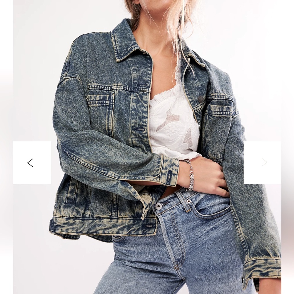 We The Free Opal Swing Denim Jacket 💙✨